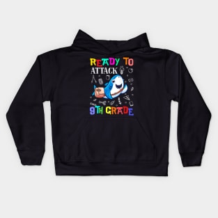 Ready To Attack 9th Grade Youth Kids Hoodie